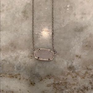 KENDRA SCOTT ELISA DRUSY NECKLACE